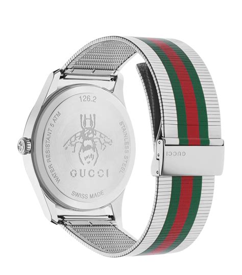 gucci g timeless stainless steel mesh men's watch|gucci g timeless watch 42mm.